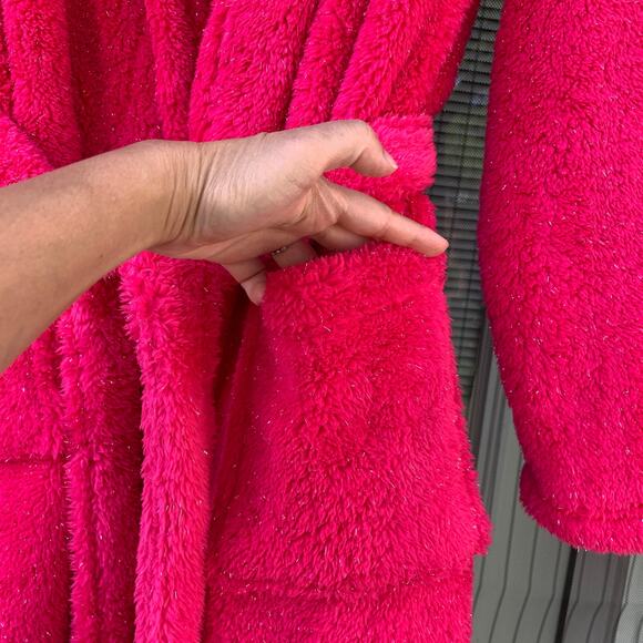 Colsie Pink Robe for Women Size Medium/Large - Picture 5 of 9